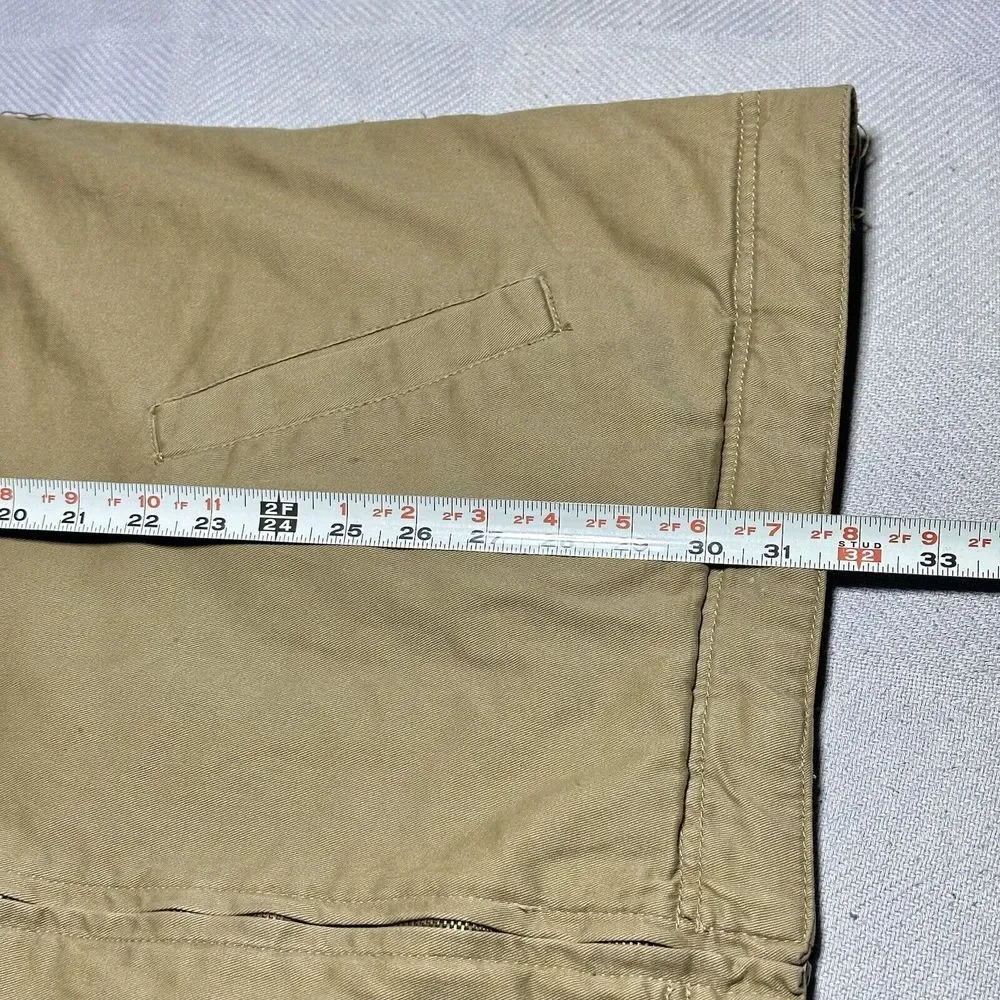 Vintage Y2K Steve & Barry's Corduroy Collar Brown Tan‎ Workwear Jacket Men's XL